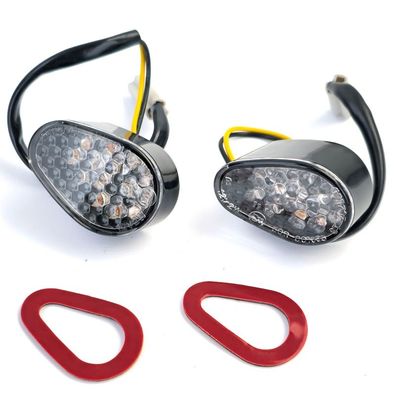 Motorrad LED Klarglas Verkleidungsblinker für R1/R6 mit E-Prüfzeichen