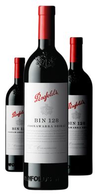 3 x Penfolds Bin 128 Coonawarra Shiraz – 2021