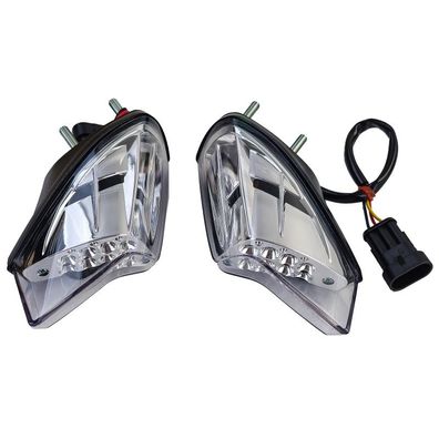 Motorrad LED Rücklicht + Blinker Heckleuchten Paar Klarglas für Benelli TNT 1130