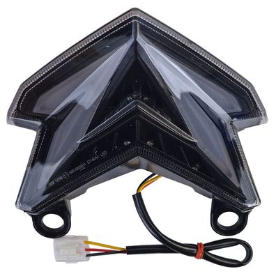 Motorrad LED Rücklicht Getönt für Kawasaki ZX-6R / Z800 / Z800e / Z125 Pro