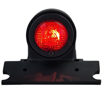 Motorrad Rücklicht Sparto Schwarz Universal für Chopper Old School Harley Retro