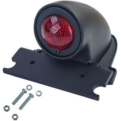 Motorral LED Universal Sparto Rücklicht Schwarz Retro Harley Chopper