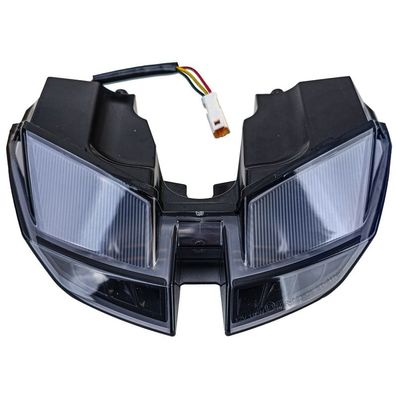 Motorrad LED Rücklicht Heckleuchte Schwarz für Ducati Hypermotard Hyperstrada