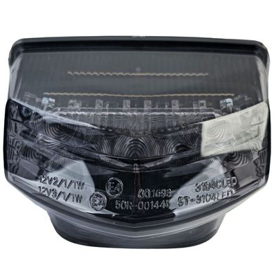 Motorrad LED Rücklicht Klarglas Smoke für Honda Cbr 600Rr ab 2007