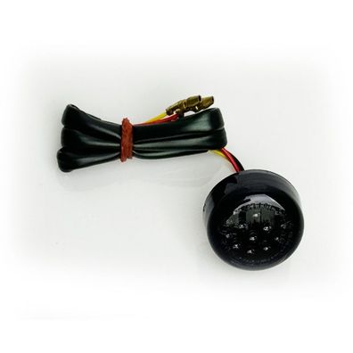 Universal Motorrad LED Rücklicht DISC SMOKE mit E-Prüfzeichen