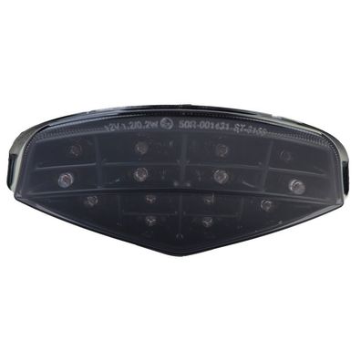 Motorrad LED Rücklicht Klarglas Smoke für Ducati Monster 696 / 796 / 1100 08-14