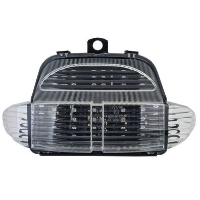 Motorrad LED Rücklicht Klarglas Schwarz für Honda CBR 900 RR Fireblade SC33