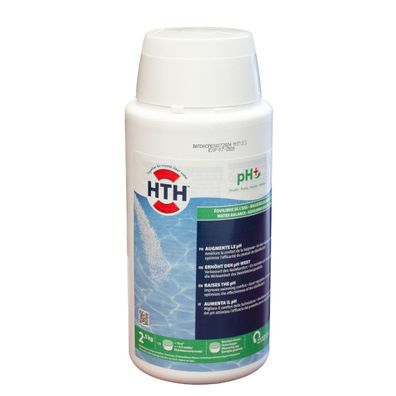 HTH pH Plus Pulver 2,5 kg pH Wert Anhebung Rückstandsfrei alle Pool Typen