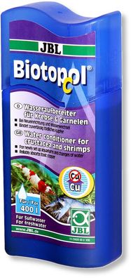 JBL Biotopol C 100ml Wasseraufbereiter für Garnelen ausreichend für 400 Liter
