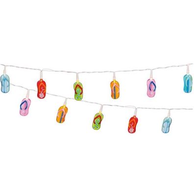 Lichterkette "Hawai - Zehentrenner" - 10-teilig