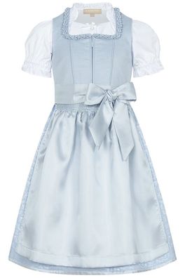 Kinderdirndl Oceana hellblau
