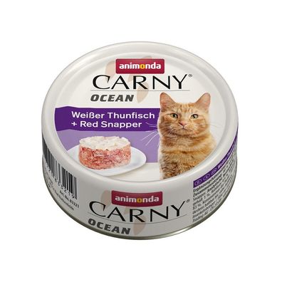 Animonda Carny Ocean Thunfisch & Red Snapper 12 x 80g