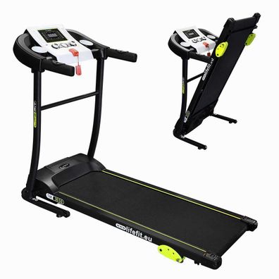 LIFEFIT® Laufband Motorisiertes Joggen 1-10 km/h