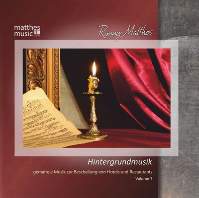 Ronny Matthes: Hintergrundmusik Vol. 7 - Gemafreie Musik zur B
