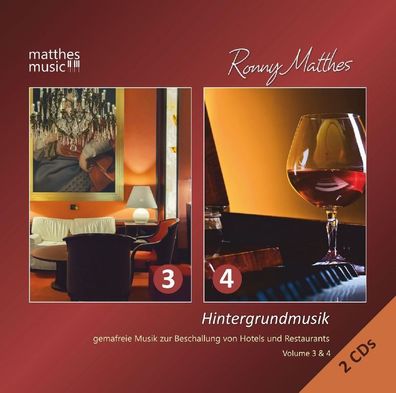 Ronny Matthes: Hintergrundmusik Vol. 3 & 4 - Gemafreie Musik z