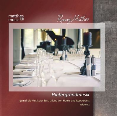 Ronny Matthes: Hintergrundmusik Vol. 2 - Gemafreie Musik (Klav