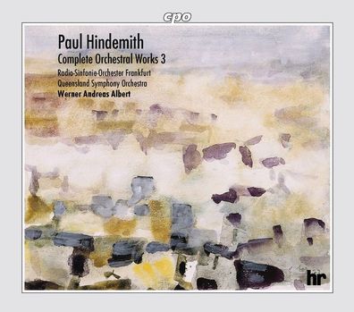 Paul Hindemith (1895-1963): Orchesterwerke Box 3 - CPO 0761203