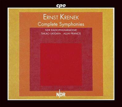 Ernst Krenek (1900-1991): Symphonien Nr.1-5 - CPO 076120376952
