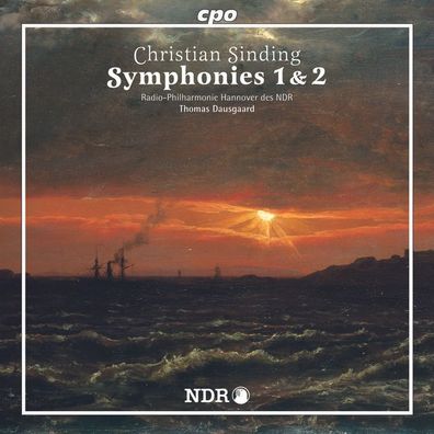 Christian Sinding (1856-1941): Symphonien Nr.1 & 2 - CPO 07612