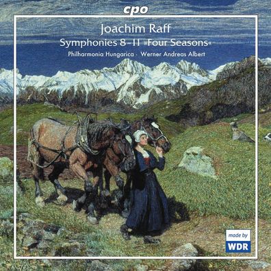 Joachim Raff (1822-1882): Symphonien Nr.8-11 "Die 4 Jahreszeit