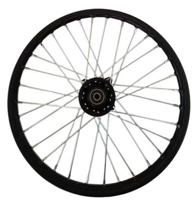 Dirtbike Stahlfelge Pitbike Rad Ersatzfelge 1,6 x 17 Zoll vorne 15 mm Achse