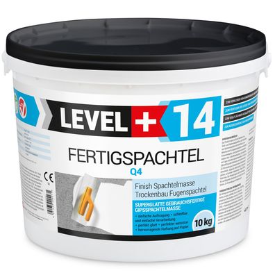 Glättspachtel Gipsspachtel Fertigspachtel Spachtelmasse 10Kg Polymerbasis L+14