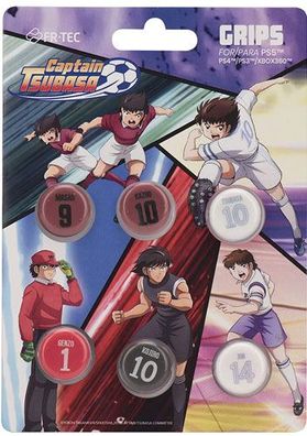 PS4 Controller Cap Set 6-er Captain Tsu RESTP. basa - Plaion