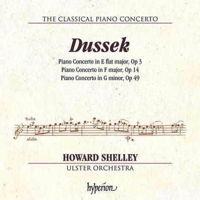 Johann Ludwig Dussek (1760-1812): Klavierkonzerte op. 3, 14, 4