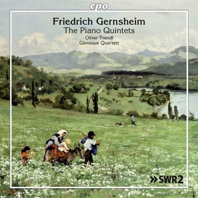 Friedrich Gernsheim (1839-1916): Klavierquintette Nr.1 d-moll