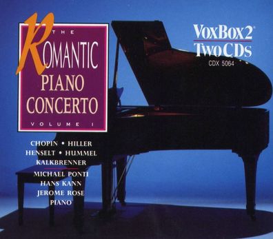 Klavierkonzerte der Romantik, ol.1 - Naxos - (CD / T)