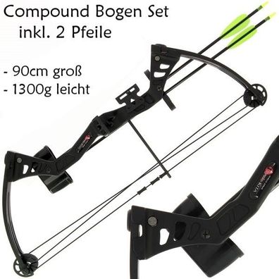 NEU Compoundbogen Set für Outdoor Bogenschießen Sportschießen Survival Angeln
