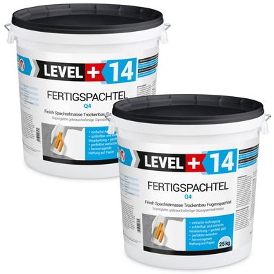 Gipsspachtel Glättspachtel Fertigspachtel Spachtelmasse 50Kg Polymerbasis L+14