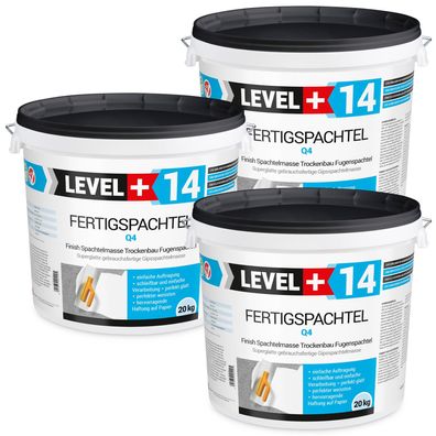 Glättspachtel Gipsspachtel Fertigspachtel Spachtelmasse 60Kg Polymerbasis L+14