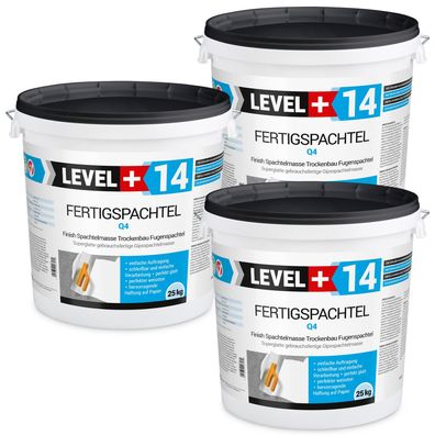 Gipsspachtel Glättspachtel Fertigspachtel Spachtelmasse 75Kg Polymerbasis L+14