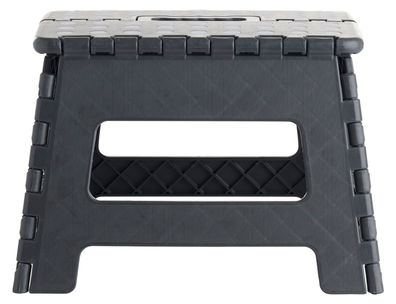 Kynastv Tritt-Hocker Klapptritt Klapphocker Tritthilfe 29 x 22 x 22 cm grau