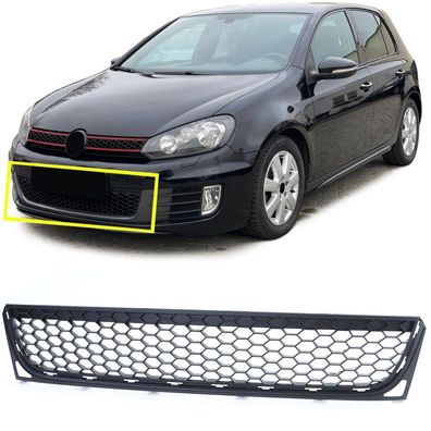 Waben Gitter Kühlergrill Stoßstange passend für VW Golf 6 08-12 GTI GTD