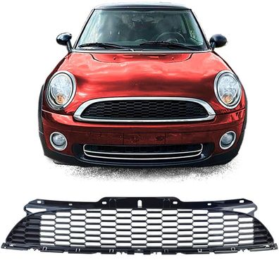 Waben Kühlergrill Schwarz Glanz für Mini One Cooper JCW R56 R57 R58 R59