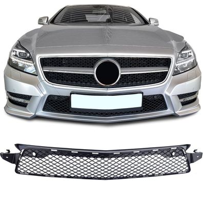 Kühlergrill Gitter in Stoßstange für Mercedes CLS C218 X218 11-14 mit AMG Paket