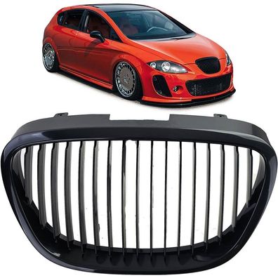 Kühlergrill ohne Emblem CLEAN für Seat Leon 1P Toledo Altea 5P 2005-2009