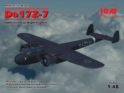 ICM 1:48 48245 Do 17Z-7, WWII German Night Fighter