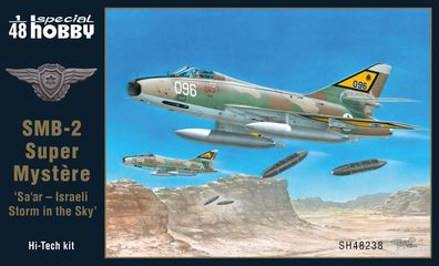Special Hobby 1:48 100-SH48238 SMB-2 Super Mystère 'Sa’ar – Israeli Storm in the Sky
