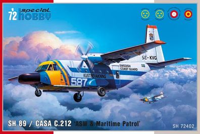 Special Hobby 1:72 100-SH72402 SH 89 / CASA C.212 'ASW & Maritime Patrol'