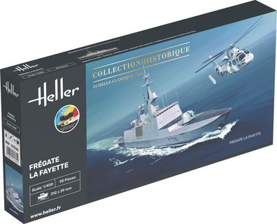 Heller 1:400 57035 Starter KIT Frégate La Fayette