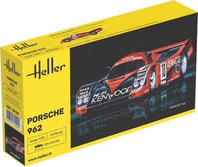 Heller 1:43 80109 Porsche 962