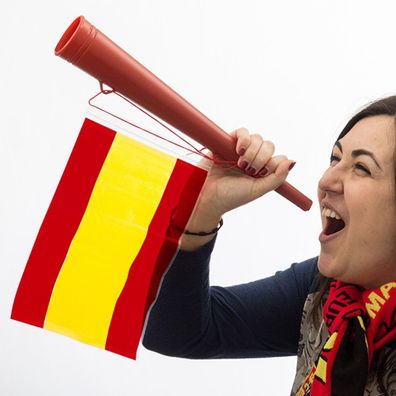 Trumpet Spanish Flag
