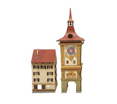 Kibri 36805 - Gebäude - Stadttor mit Apotheke - Fertigbau - Spur Z - 1:220 - Nr. 200