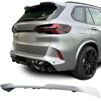 Dach Heckspoiler Sport in Mineral Weiss (A96) passt für BMW X5 G05 ab 2018