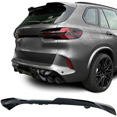 Dach Heckspoiler Sport in Schwarz Glanz passt für BMW X5 G05 ab 2018