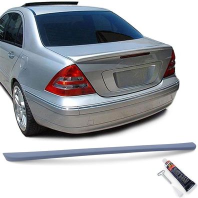 Heckspoiler Sport Lippe mit ABE für Mercedes C Klasse W203 Limousine 2000-2007