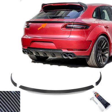 Echt Carbon Heckspoiler Performance Lippe passend für Porsche Macan 2014-2018